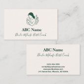 Zachte Omarm Geboorte Doula Visitekaartje (Voorkant / Achterkant)