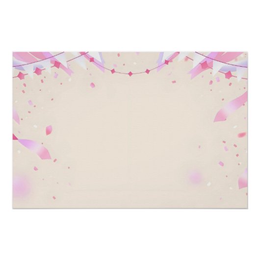 zachte ombre-banners perfect poster (Voorkant)