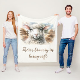 Zachte ooi: Zachte wolschapen Fleece Deken