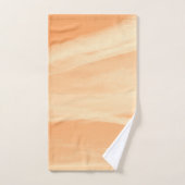 Zachte Oranje Gele Lucht Droom 1 Bad Handdoek (Handdoek)