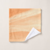 Zachte Oranje Gele Lucht Droom 1 Bad Handdoek (Wasdoekje)