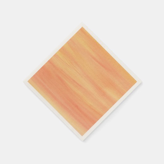 Zachte Oranje Yellow Blends Blended Paper Napkins Servet (Hoek)