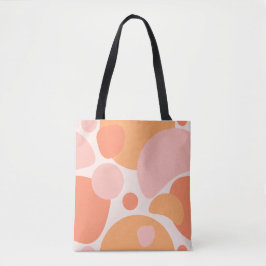 Zachte organische vormen Kunstprint Tote Bag
