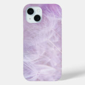 Zachte Paardebloem Zaden op Paarse | Custom Case-Mate iPhone Case (Achterkant)