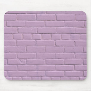 Zachte Paarse Brick-muur Muismat