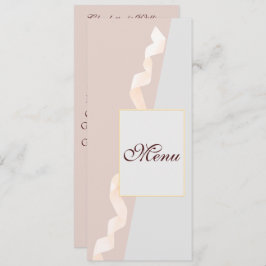 Zachte paarse en grijze effecten met lint menu