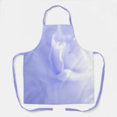 Zachte Paarse Floral All-Over Print Schort (Voorkant)