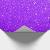 Zachte Paarse glitterPrints Cadeaupapier (Hoek)