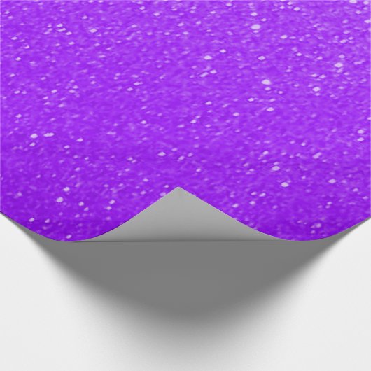 Zachte Paarse glitterPrints Cadeaupapier (Hoek)