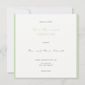 Zachte Paarse Lelies zweren verlengingsuitnodiging Kaart (Achterkant)