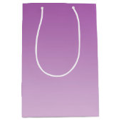 Zachte Paarse Ombre Medium Cadeauzakje (Voorkant)