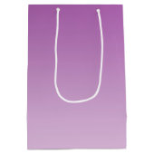 Zachte Paarse Ombre Medium Cadeauzakje (Achterkant)
