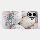 Zachte Paasvreugde met Bloemmotive Case-Mate iPhone Case (Achterkant (horizontaal))