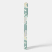 Zachte Palmboom Bomen – Pastel Tropisch Patroon Case-Mate iPhone Case (Achterkant / Rechts)
