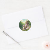 Zachte Panda Bamboe Tuin Sticker (Envelop)