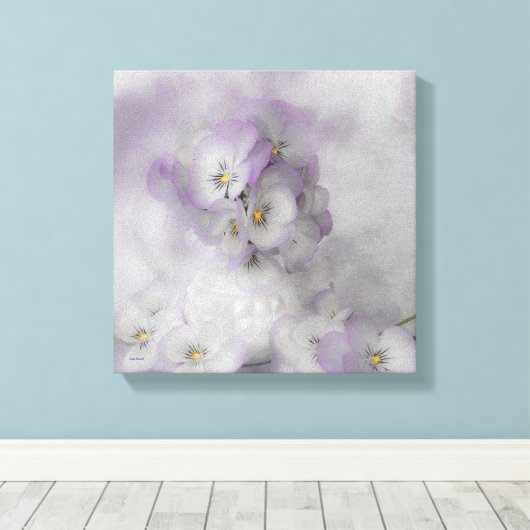 Zachte panelen canvas afdruk (Insitu (Houten vloer))