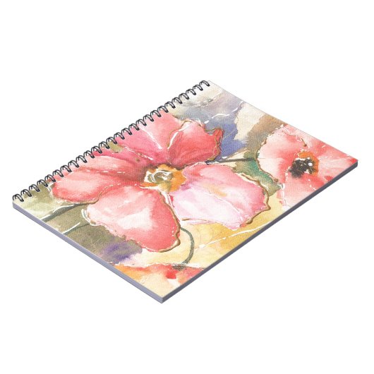 Zachte papaver I Notitieboek (Linkerzijde)