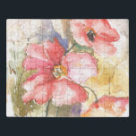 Zachte papaver I Puzzel<br><div class="desc">Soft Poppies I van Leticia Herrera</div>