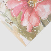 Zachte papaver I Tissuepapier (Detail)