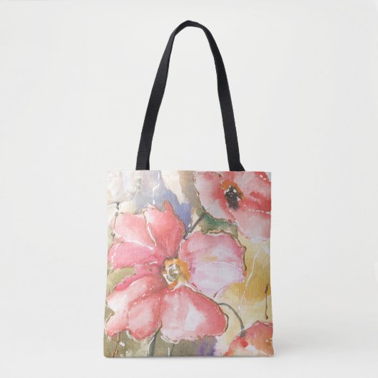 Zachte papaver I Tote Bag (Voorkant)