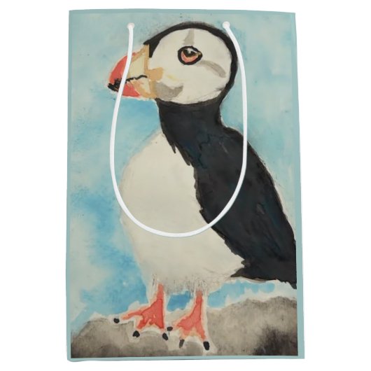 Zachte Papegaaiduiker Alaska Souvenir Cadeautas (Voorkant)