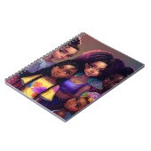 Zachte papieren omslag spiraalvormig notitieboek - (Linkerzijde)