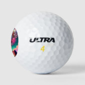 Zachte pasta Anime Girl Golfballen (Logo)