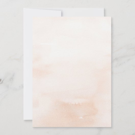 Zachte pasta Floral Pampas Grass Vrijgezellenfeest Kaart (Achterkant)