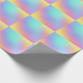 Zachte pasta-gradiënt cadeaupapier (Hoek)