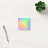 Zachte pasta-regenbooggradiënt, na-it notities post-it® notes (Kantoor)