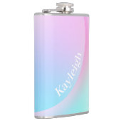 Zachte pasta voor regenbooggradiënt heupfles (Rechts)