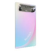 Zachte pasta voor regenbooggradiënt mini klembord (Schuin)