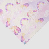 Zachte pasta's en regenbogen tissuepapier (Detail)