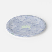 Zachte pasta's, hydrangeas, Bord van papier (Gekanteld)