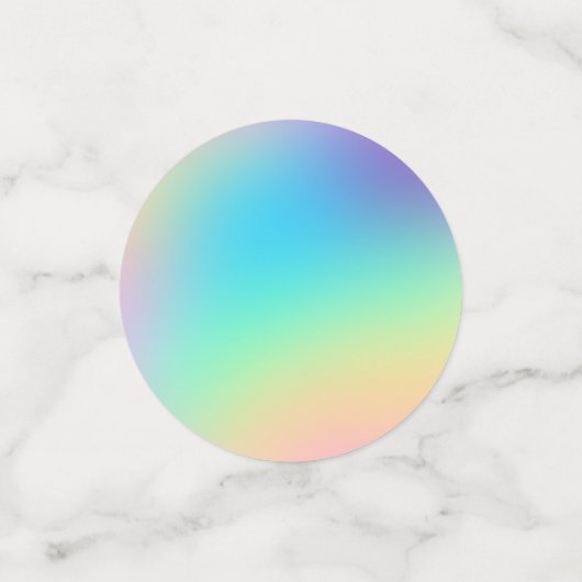 Zachte pasta's met gradiënttabel, Confetti (Kleine voorkant)