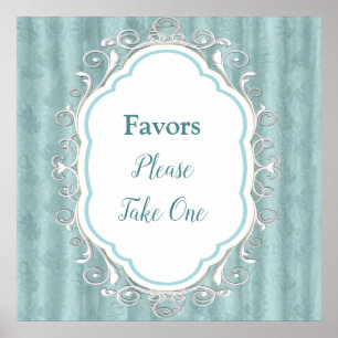 Zachte pasta's van Sage Green Poster