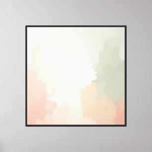 Zachte Pastel Abstracte Muur Kunst Print