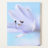 Zachte Pastel Blauw Paarse Vloer Planner (Achterkant)
