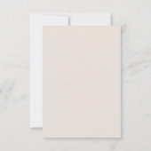 Zachte Pastel Bloemachtige Bewaar De Datum Trouwka Save The Date (Achterkant)