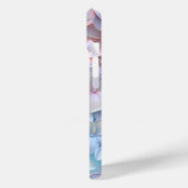 Zachte pastel bloemblaadjes patroon telefoonhoesje Case-Mate iPhone case (Achterkant / Links)