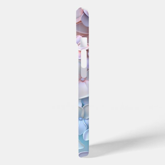 Zachte pastel bloemblaadjes patroon telefoonhoesje Case-Mate iPhone case (Achterkant / Links)