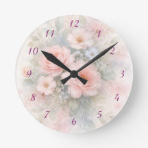 Zachte Pastel Bloemen Boeket