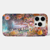 Zachte Pastel Bloementuin - Verborgen Bloeiend Pad Case-Mate iPhone Case (Achterkant (horizontaal))