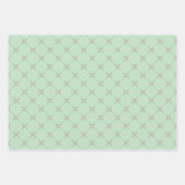 Zachte pastel Elegantie Wrapping Paper Flat Sheet (Voorkant 3)