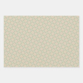 Zachte pastel Elegantie Wrapping Paper Flat Sheet (Voorkant)
