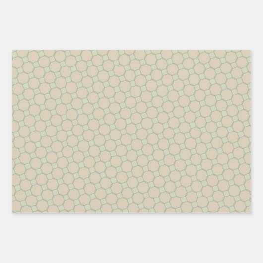 Zachte pastel Elegantie Wrapping Paper Flat Sheet  (Voorkant)