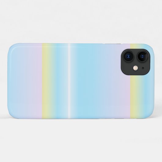 Zachte pastel esthetische kleurencombinatie Case-Mate iPhone case (Achterkant (horizontaal))