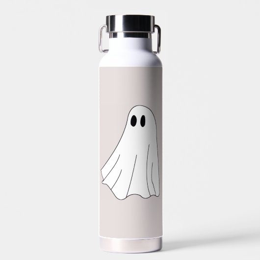 Zachte Pastel Geest Patroon Waterfles (Voorkant)