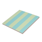 Zachte Pastel Gestreepte Patroon – Lime Crème & Li Tegeltje (Zijkant)