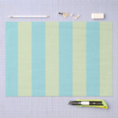 Zachte Pastel Gestreepte Patroon – Lime Crème & Na Tissuepapier (Craft)